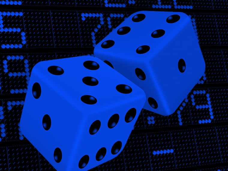 Illustration of two dice